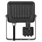 Preview: Emos LED Fluter mit Bewegungsmelder Glaro 20W neutralweiss 4000K IP54 Schwarz Aluminium 12x15cm ZS2324B