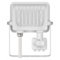 Preview: Emos LED Fluter mit Bewegungsmelder Glaro 20W neutralweiss 4000K IP54 Weiß Aluminium 12x15cm ZS2324W