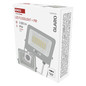 Preview: Emos LED Fluter mit Bewegungsmelder Glaro 30W neutralweiss 4000K IP54 Weiß Aluminium 16x18cm ZS2334W