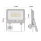 Preview: Emos LED Fluter mit Bewegungsmelder Glaro 30W neutralweiss 4000K IP54 Weiß Aluminium 16x18cm ZS2334W