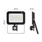 Preview: Emos LED Fluter mit Bewegungsmelder Simpo 50W neutralweiss 4000K IP44 Schwarz Aluminium 18x20cm ZS2343