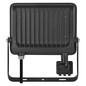 Preview: Emos LED Fluter mit Bewegungsmelder Glaro 50W neutralweiss 4000K IP54 Schwarz Aluminium 19x20cm ZS2344B