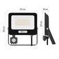 Preview: Emos LED Fluter mit Bewegungsmelder Glaro 50W neutralweiss 4000K IP54 Schwarz Aluminium 19x20cm ZS2344B
