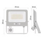Preview: Emos LED Fluter mit Bewegungsmelder Glaro 50W neutralweiss 4000K IP54 Weiß Aluminium 19x20cm ZS2344W