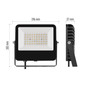 Preview: Emos LED Fluter Aveno 30W neutralweiss 4000K IP66 Schwarz Aluminium 20x18cm ZS2423