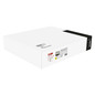 Preview: Emos LED Fluter Aveno 300W einstellbar neutralweiss 4000K IP66 Schwarz Aluminium 43x42,5cm ZS2473