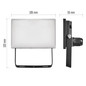 Preview: Emos LED Fluter Tambo 10W neutralweiss 4000K IP65 Schwarz Aluminium 10,5x10cm ZS2512