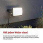 Preview: Emos LED Fluter Tambo Evo 10W neutralweiss 4000K IP65 Schwarz Aluminium ZS2514