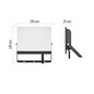 Preview: Emos LED Fluter Tambo Evo 50W neutralweiss 4000K IP65 Schwarz Aluminium 19x15cm ZS2544