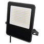Preview: Emos LED Fluter Visio 100W neutralweiss 4000K IP65 Schwarz Aluminium 26x23cm ZS2553