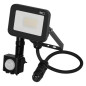 Preview: Emos LED Fluter mit Bewegungsmelder Inovo 10W neutralweiss 4000K IP65 Anthrazit Aluminium ZS2712