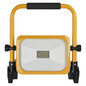 Preview: Emos LED Fluter Acco 20W tageslichtweiss 6500K Akku IP54 Gelb Aluminium 27x22cm ZS2822