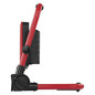 Preview: Emos LED Fluter Acco 35W tageslichtweiss 6500K Akku IP54 Rot Schwarz Aluminium 27x22cm ZS2823
