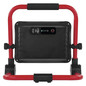 Preview: Emos LED Fluter Acco 50W tageslichtweiss 6500K Akku IP54 Rot Schwarz Aluminium 29x22cm ZS2833
