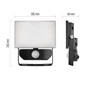 Preview: Emos LED Fluter mit Bewegungsmelder Tambo 10W neutralweiss 4000K IP54 Schwarz Aluminium 10,5x14cm ZS2912
