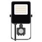 Preview: Emos LED Fluter mit Bewegungsmelder Visio 20W neutralweiss 4000K IP54 Schwarz Aluminium 18,5x11cm ZS2923