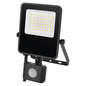 Preview: Emos LED Fluter mit Bewegungsmelder Visio 30W neutralweiss 4000K IP54 Schwarz Aluminium 21,5x13,5cm ZS2933