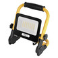 Preview: Emos LED Baustrahler Glaro 30W neutralweiss 4000K IP65 Schwarz Gelb Aluminium ZS3213
