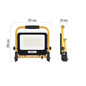 Preview: Emos LED Baustrahler Glaro 100W neutralweiss 4000K IP65 Schwarz Gelb Aluminium ZS3215