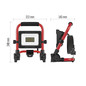 Preview: Emos LED Baustrahler Elion 20W neutralweiss 4000K IP65 Rot Schwarz Aluminium 21x14cm ZS3323