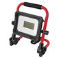 Preview: Emos LED Baustrahler Elion 30W neutralweiss 4000K IP65 Rot Schwarz Aluminium 25x28cm ZS3333