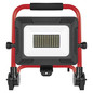 Preview: Emos LED Baustrahler Elion 50W neutralweiss 4000K IP65 Rot Schwarz Aluminium 28x18cm ZS3343