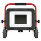 Preview: Emos LED Baustrahler Elion 100W neutralweiss 4000K IP65 Rot Schwarz Aluminium 40x35cm ZS3353