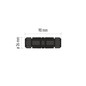 Preview: Emos LED Fluter IP68 Schwarz Ø3cm ZS9020