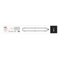 Preview: Emos LED Feuchtraumleuchte Misty 18W einstellbar CCT neutral-/tageslichtweiss 4000K/6500K IP66 Grau 67cm ZT1040