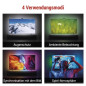Preview: Emos LED TV-Hintergrundbeleuchtung Ambient RGB für 65 Zoll 24W WiFi Schwarz Weiß ZTV65