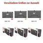 Preview: Emos LED TV-Hintergrundbeleuchtung Ambient RGB für 65 Zoll 24W WiFi Schwarz Weiß ZTV65