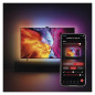 Preview: Emos LED TV-Hintergrundbeleuchtung GoSmart Ambient RGB für 75 Zoll 24W WiFi Schwarz Weiß ZTV75