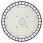 Preview: Emos LED Hallenleuchte Aster 100W neutralweiss 4000K IP65 Schwarz Aluminium Ø26,5cm ZU310.12