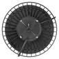 Preview: Emos LED Hallenleuchte Aster 150W neutralweiss 4000K IP65 Schwarz Aluminium Ø30cm ZU315.12