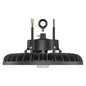 Preview: Emos LED Hallenleuchte Aster 150W neutralweiss 4000K IP65 Schwarz Aluminium Ø30cm ZU315.12