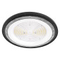 Preview: Emos LED Hallenleuchte Cirus 150W neutralweiss 4000K IP65 Dunkelgrau Aluminium Ø30cm ZU903
