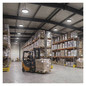 Preview: Emos LED Hallenleuchte Cirus 200W neutralweiss 4000K IP65 Dunkelgrau Aluminium Ø36cm ZU904