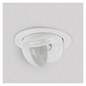 Preview: Emos LED Einbaustrahler Geri 6,5W CCT warm-/neutral-/tageslichtweiss 2700K/4000K/6500K dimmbar Weiß Aluminium Ø10,5cm ZV1160