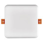 Preview: Emos LED Panel Vixxo 10W neutralweiss 4000K IP65 Weiß Aluminium 12,5x12,5cm ZV2132