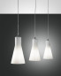 Preview: Fabas Luce Pendelleuchte Diana E27 2000x860mm verchromt