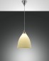 Preview: Fabas Luce Pendelleuchte Provenza E27 Ø200mm Bernstein, made in Italy