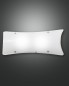 Preview: Fabas Luce Wandleuchte Milton E27 500x100mm Weiß