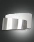 Preview: Fabas Luce Wandleuchte Slane E27 190x95mm Chromfarben