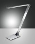 Preview: Fabas Luce LED Tischleuchte Wasp 1060x1000mm 12W steuerbare Lichtfarbe Aluminium dimmbar