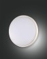 Preview: Fabas Luce LED Außen-Deckenleuchte Olly Ø240mm 23W Warmweiß IP54 Weiß