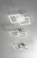 Preview: Fabas Luce LED Wand-/Deckenleuchte Bard 110x450mm 39W Warmweiß Anthrazit dimmbar