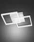Preview: Fabas Luce LED Wand-/Deckenleuchte Bard 110x450mm 39W Neutralweiß Weiß dimmbar
