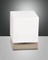Preview: Fabas Luce LED Tischleuchte Brenta 140x110mm 6W Warmweiß Gold dimmbar
