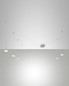 Preview: Fabas Luce LED Pendelleuchte Isabella 48W dimmbar Smartluce 3000K warmweiss Alu satiniert Metall