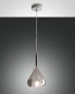 Preview: Fabas Luce Pendelleuchte Lila E27 Ø200mm Grau